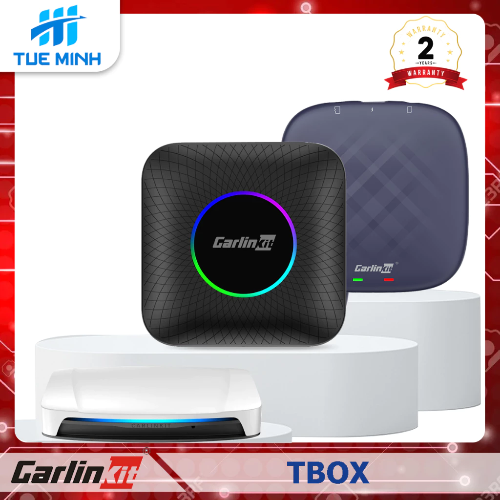 Review Android Box ô tô Carlinkit Tbox Ambient Led, S2 – Bảo hành 24 tháng