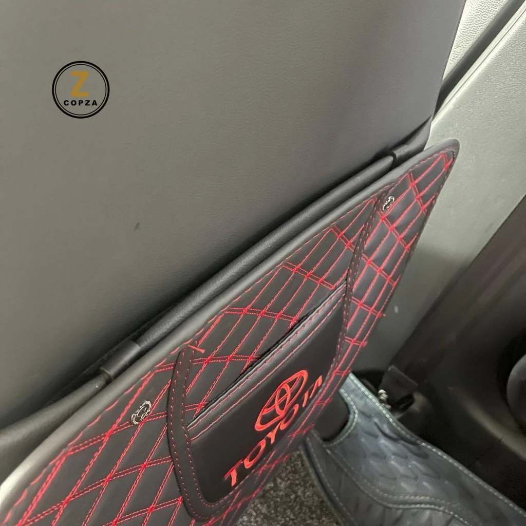 Review tấm ốp lưng ghế ô tô COPZA – chống trầy xước, dễ vệ sinh, có ngăn đựng đồ tiện lợi