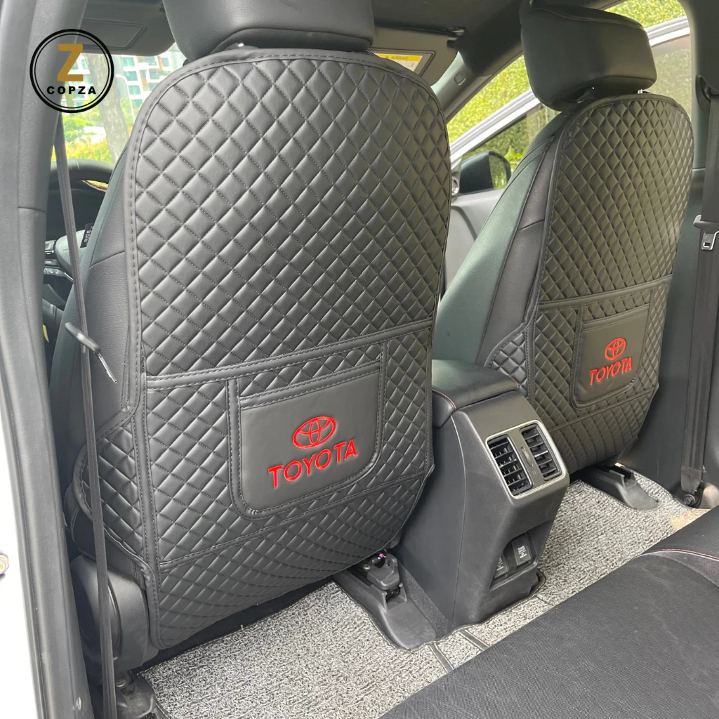 Review tấm ốp lưng ghế ô tô COPZA – chống trầy xước, dễ vệ sinh, có ngăn đựng đồ tiện lợi