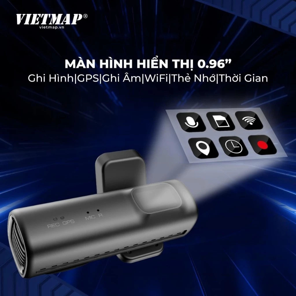 Review Camera hành trình VIETMAP TS-2K Lite – Ghi hình 2K, có GPS, tặng Vietmap Live 1 năm