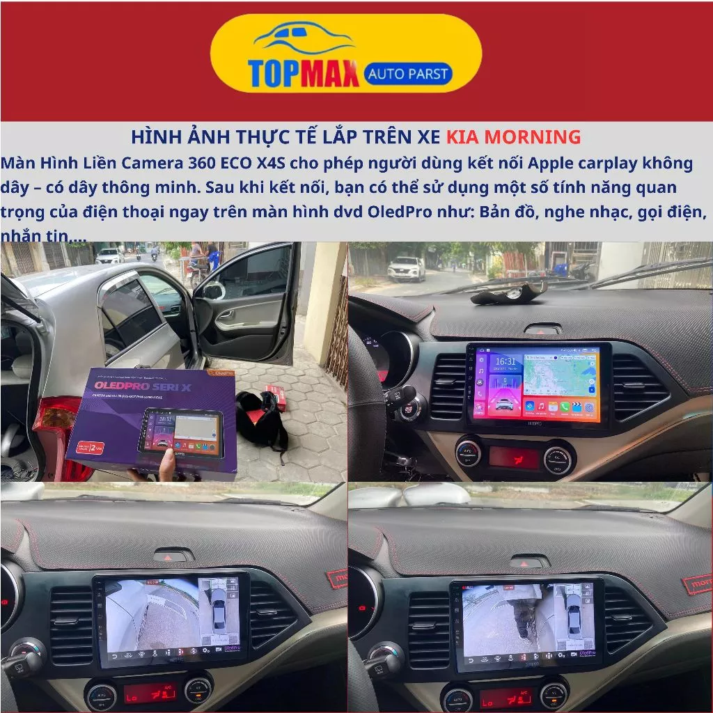 Review Màn Hình Android Ô Tô X4S tích hợp Camera 360 – Lái xe an toàn & tiện nghi hơn mỗi ngày