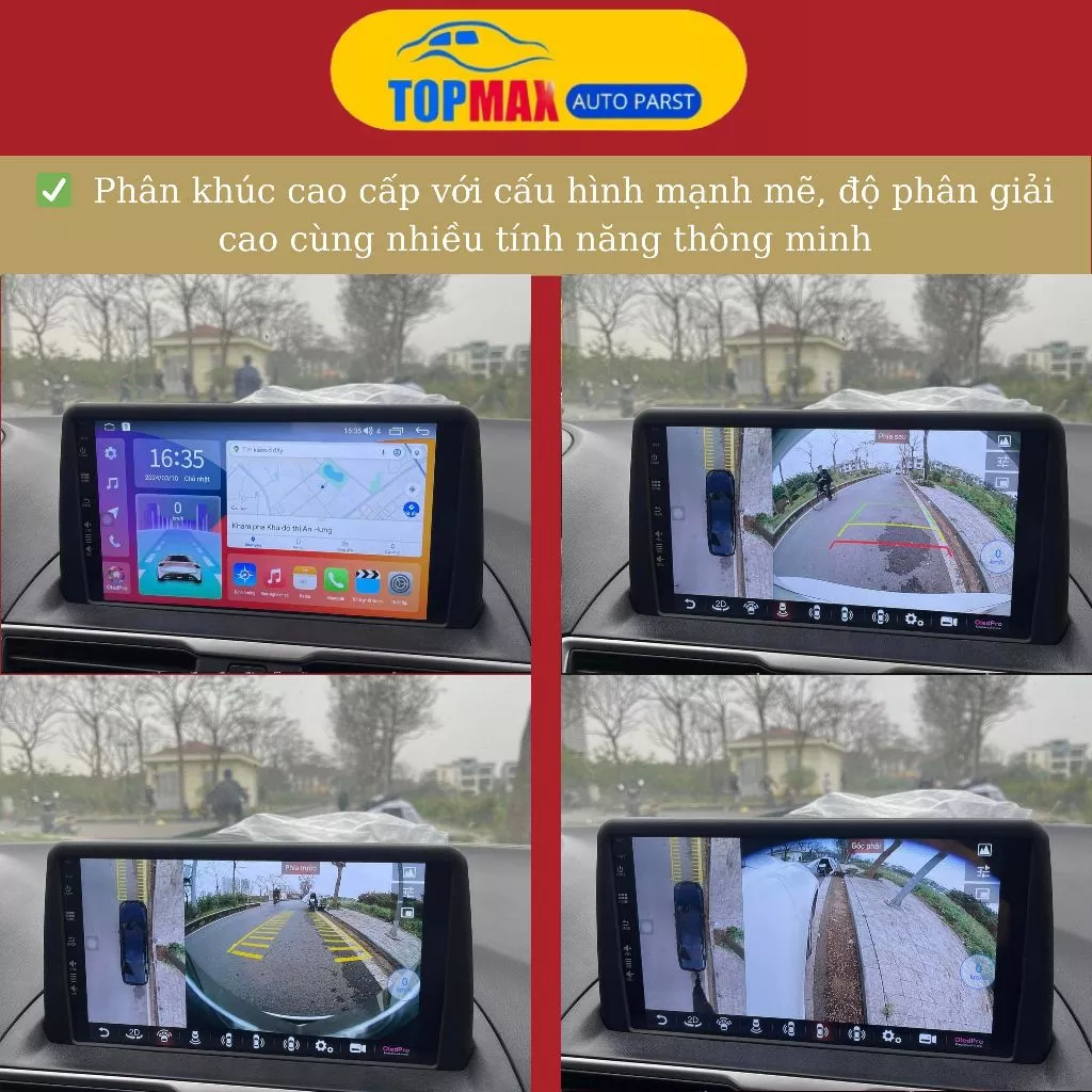 Review Màn Hình Android Ô Tô X4S tích hợp Camera 360 – Lái xe an toàn & tiện nghi hơn mỗi ngày