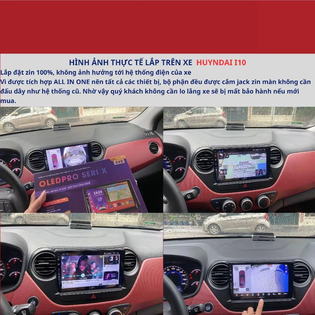 Review Màn Hình Android Ô Tô X4S tích hợp Camera 360 – Lái xe an toàn & tiện nghi hơn mỗi ngày