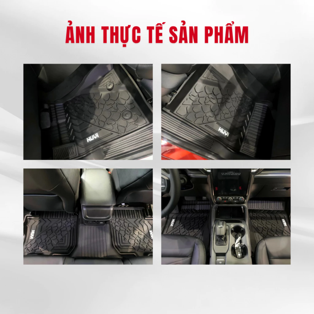 Review Thảm lót sàn ô tô HUVI cho Ford Everest
