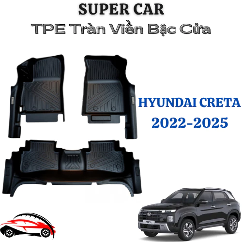 Review Thảm lót sàn ô tô Hyundai Creta