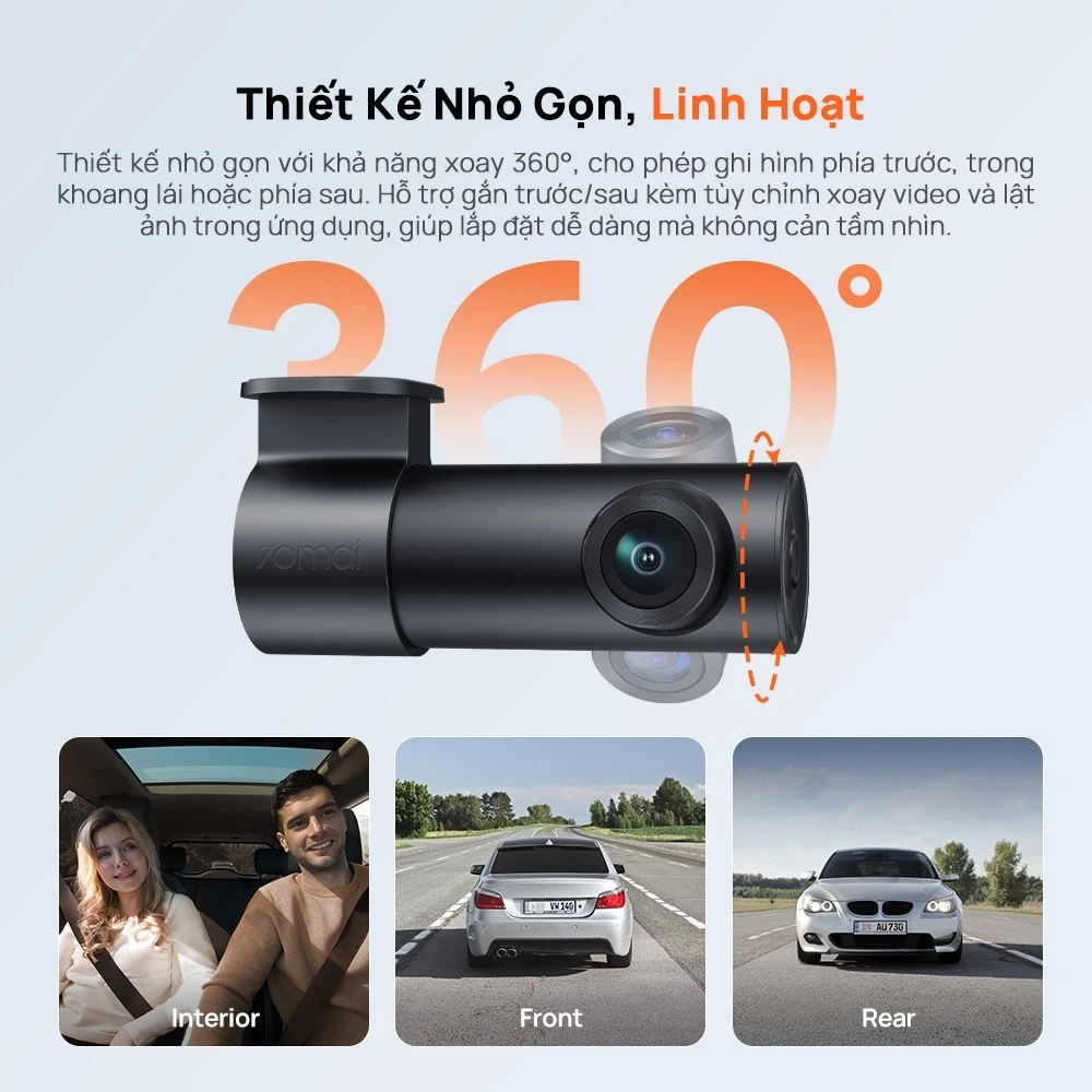 Review Camera Hành Trình 70mai M310 Plus 2K — Bảo Vệ Toàn Diện & Hình Ảnh Siêu Nét